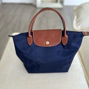 Longchamp Small Le Pliage Nylon Shoulder Tote